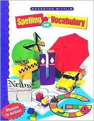 Houghton Mifflin Spelling Softcover Student Edition Continous Stroke 