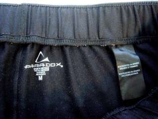 Paradox Black Athletic/Running Pants/Tights sz M  
