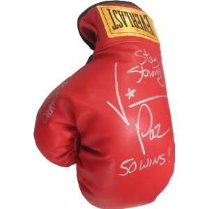  Vinny Pazienza Autographed/Signed Everlast Boxing Glove 