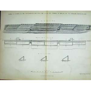  1885 Plan Vinery Peacheries Gardens Sandringham Prince 