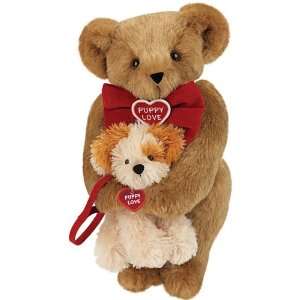  15 Puppy Love Bear with Puppy   Honey Fur Toys & Games
