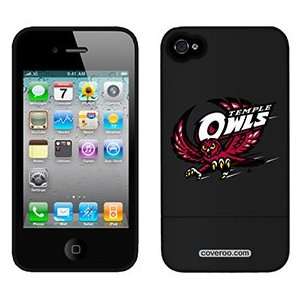  Temple flying Owls on AT&T iPhone 4 Case by Coveroo  