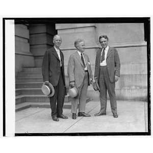  Photo Frank Stevens, Sen. La Follette, Gilbert E. Roe, 7 