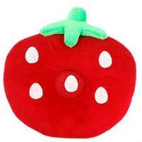 Plush Strawberry music pillow for  mp4 ipod player  