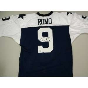  Tony Romo Autographed Jersey
