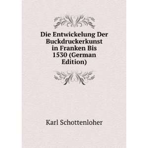   in Franken Bis 1530 (German Edition) Karl Schottenloher Books