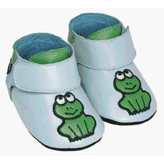 Pedoodles 135   First Feet Collection   Fred Froggy Shoes   Light Blue 