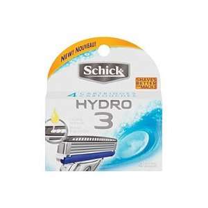  Schick Hydro 3 Cartridges 4 Ct (Quantity of 4) Beauty