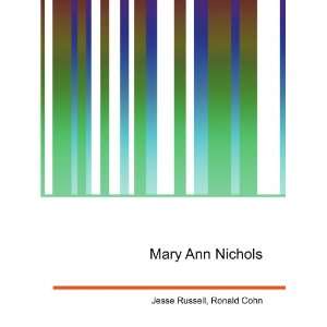  Mary Ann Nichols Ronald Cohn Jesse Russell Books