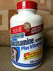 Bottles of Schiff 340 ct Glucosamine HCI 1500mg+Vitam