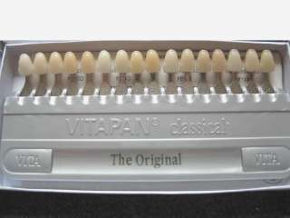 Vita Dental Shade Guide for Whetining and Bleaching  