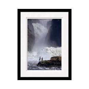  Victoria Nile Murchison Falls Uganda Framed Giclee Print 