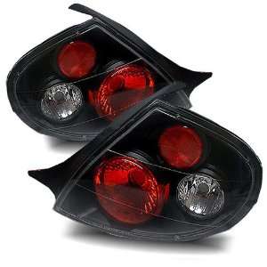  00 02 Dodge Neon Black Tail Lights Automotive
