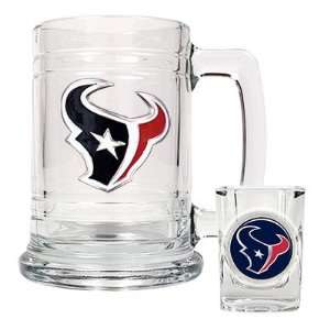  Houston Texans Boilermaker Set (15 oz. Mug and 2 oz. Shot 