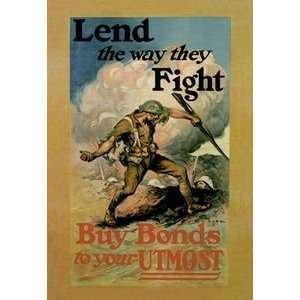 Buy Bonds To Your Utmost   12x18 Framed Print in Black Frame (17x23 
