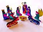 SMALL COLOURFUL MEXICAN TIN FOK ART ANIMAL   ARMADILLO items in 