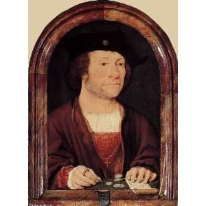   Joos van Cleve   24 x 34 inches   Portrait of Antho