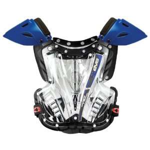  EVS VEX Roost Guard Chest Protector Clear/Blue Medium 