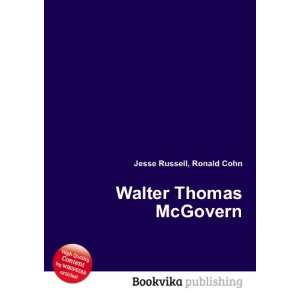 Walter Thomas McGovern Ronald Cohn Jesse Russell Books