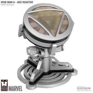  Marvel Iron Man 2 Arc Reactor Prop Replica   Silver Toys 