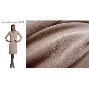  Couture Jersey Crepe Knit   Taupe V8558