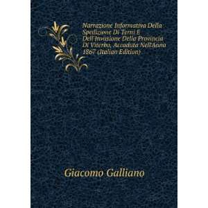   , Accaduta NellAnno 1867 (Italian Edition) Giacomo Galliano Books