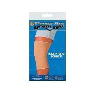  Sportaid Knee Brace Slip On, Beige, Medium, size 14 5 17 