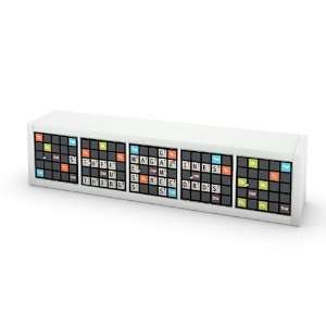  Stick with words Decal for IKEA Expedit Bookcase 1x5