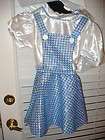 WIZZARD OF OZ DELUXE DOROTHY DRESS UP COSTUME~NEW~SMA​LL