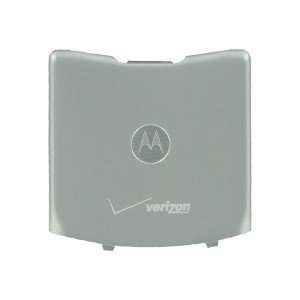 OEM Verizon Motorola RAZR V3M Silver Standard Battery Door 
