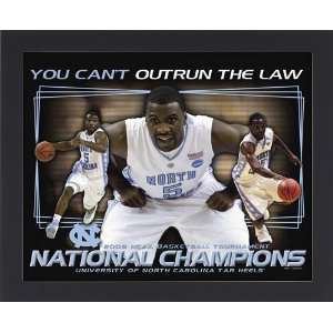  North Carolina You Cant Out Run the Law Print Framed 