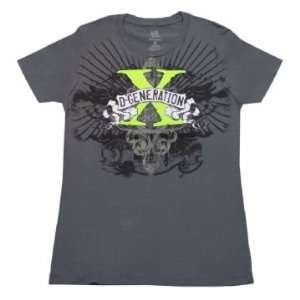  DX Anytime Retro Charcoal Womens T Shirt Sports 