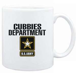  Mug White  Cubbies DEPARTMENT / U.S. ARMY  Sports 