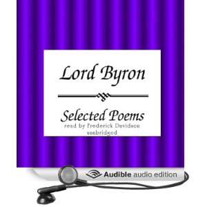   Audible Audio Edition) George Gordon Byron, Frederick Davidson Books
