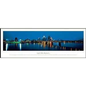 Louisville, Kentucky   Panoramic Print   Framed Poster