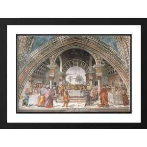 Ghirlandaio, Domenico 24x19 Framed and Double Matted Herods Banquet 