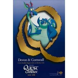  Quest For Camelot (1997) 27 x 40 Movie Poster Style F 
