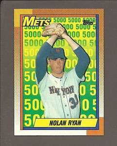 Nolan Ryan The Mets Years 1990 Topps #2 Baseball  