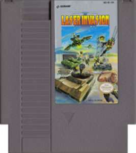 LASER INVASION   Fun NES Nintendo Shooter 083717110200  