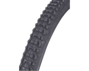 PAIR BICYCLE MTB TIRES 26 X 2.10 ALL BLACK DURO NEW  