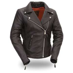  First Manufacturing Womens Hourglass Motorcycle Jacket 