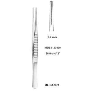  Debakey Vascular Tissue Forceps, 2.0mm   2.0 mm, Straight 