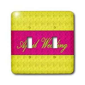 Yves Creations Textured Text Elements   April Wedding   Light Switch 