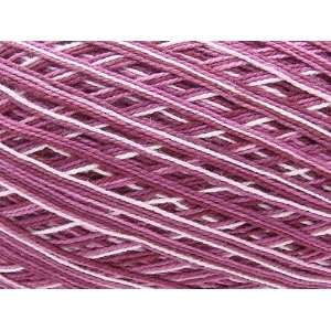com Free Ship Variegated Burgundy Size 10 Crochet Cotton Thread Yarn 