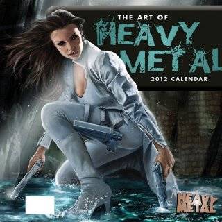 2012 Art of Heavy Metal Wall calendar Calendar by Heavy Metal