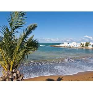Beach at Beach Resort on the Mediterranean Coast Near Tipasa, Algeria 