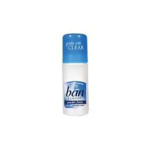  Ban Roll On Antiperspirant And Deodorant, Powder Fresh 1.5 