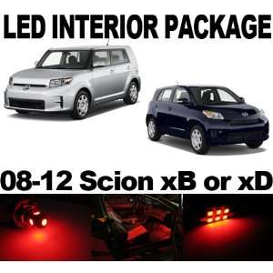  Scion xB or xD 2008 2012 6x SMD LED Interior Bulb Package 