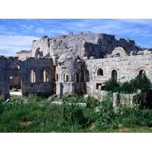 Ruined Basilica of St. Simeon of Stylites, Built Around Pillar of St 