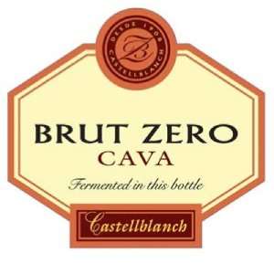  Castellblanch Brut Zero Cava NV 750ml Grocery & Gourmet 